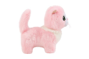 Игрушка мягкая для детей от 3лет 15см №37409 Розовая кошка Леди Beanie babies TY 1шт