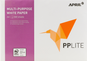 Папір А4 75г/м2 500аркушів PP Lite
