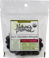 Nature's Promise Dark Chocolate Almonds