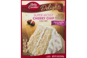 Betty Crocker Delights Cake Mix Super Moist Cherry Chip