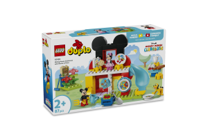 Конструктор для детей от 2лет №10465 Mickey Mouse clubhouse with Minnie&Pluto Duplo Lego 87эл