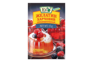 Желатин пищевой быстрорастворимый Еко м/у 15г