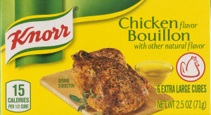Knorr Chicken Flavor Bouillon Extra Large Cubes - 6 CT