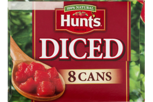 Hunt's Tomatoes Diced - 8 CT