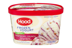 Hood Frozen Yogurt Low Fat Raspberry Crunch