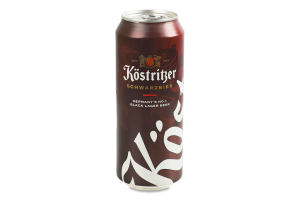 Пиво 0.5л 4.8% темне фільтроване пастеризоване Schwarzbier Köstritzer з/б