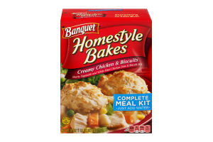 Banquet Homestyle Bakes Creamy Chicken & Biscuits Complete Meal Kit