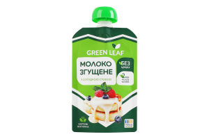 Молоко сгущенное со сладкой стевией Green Leaf д/п 90г