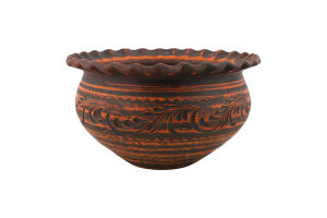 Макітра 3л кераміка гончарна декор Духм'яна піч