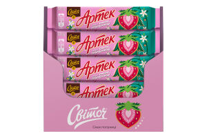 Вафлі смак полуниці Артек Світоч м/у 57г