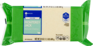 SE Grocers Chunk Monterey Jack Natural Cheese