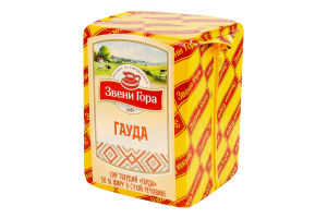 Сир 50% твердий Гауда Звени Гора кг