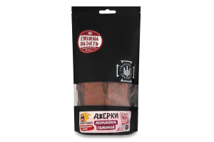 Джерки Домашняя свинина Сушена радість д/п 100г