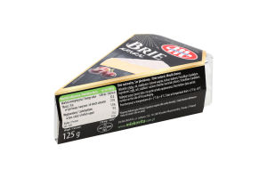 Сыр 58% мягкий с плесенью Brie Mlekovita к/у 125г