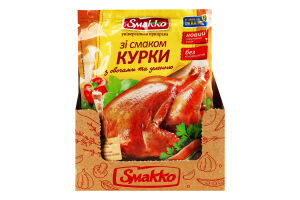 Приправа універсальна зі смаком курки, овочами та зеленню Smakko м/у 80г