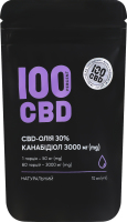 Добавка диетическая CBD-масло 30% 3000мг Натуральный 100 CBD 10мл