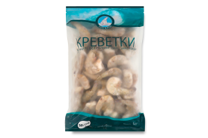 Креветки заморожені в панцирі сирі 16/20 Polar Seafood б/г м/у 1кг