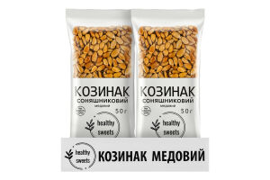 Козинак медовий Соняшниковий Healthy Sweets м/у 50г