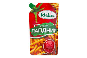 Кетчуп пастеризованный Нежный Idelia д/п 250г