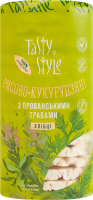 Хлібці рисово-кукурудзяні з прованськими травами Tasty Style м/у 110г