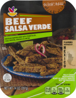 Ahold World Menu Beef Salsa Verde