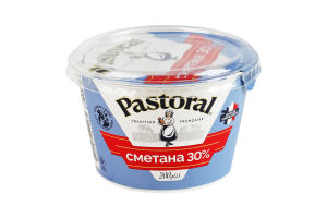 Сметана 30% Pastoral ст 200г
