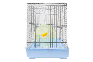 Клітка д/гризунів Міккі блакитна хром з колесом 37*25*30см Природа