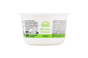 Сир Ricotta fresca Elda Ricotteria ст 100г