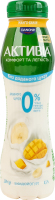 Бифидойогурт 0.5% питьевой без сахара с бифидобактериями Actiregularis с наполнителем Манго-банан Активіа п/бут 250г