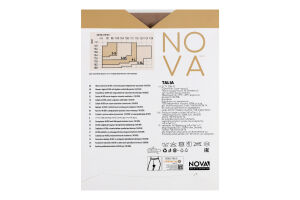 Колготки жіночі Nova Talia 40 бежевий р.2
