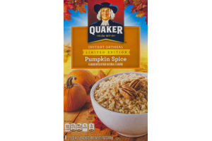 Quaker Instant Oatmeal Pumpkin Spice Packets - 8 CT