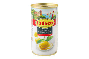 Оливки з/к 350г ж/б з ключем Iberica