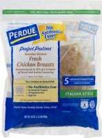 Perdue Perfect Portions Boneless Skinless Fresh Chicken Breasts Italian Style- 5 CT