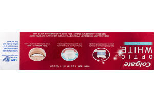 Colgate Optic White Enamel White Toothpaste Luminous Mint