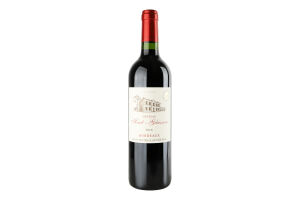 Вино червоне сухе 14,5% 0,75л Chateau Haut Gaussens