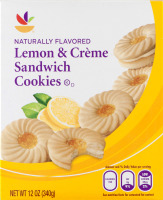 Ahold Lemon & Creme Sandwich Cookies