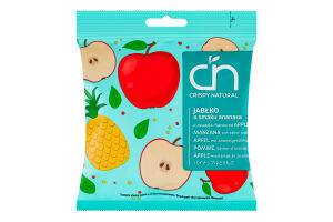 Чипсы фруктовые Яблоко со вкусом ананаса Crispy Natural м/у 18г