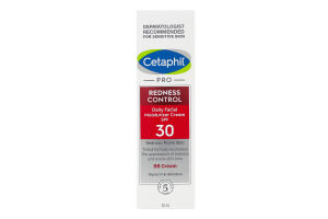 Крем тонирующий дневной увлажняющий для кожи лица склонной к покраснениям SPF 30 Redness control Pro Cetaphil 50мл