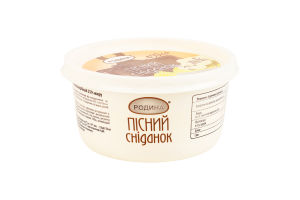 Маргарин 25% м'який низькокалорійний Пісний сніданок Родина ст 450г