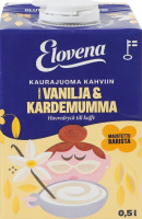 Молоко овсяное к кофе с ванилью и кардамоном Barista Elovena т/п 500мл