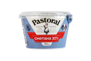 Сметана 30% Pastoral ст 200г