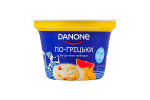 Йогурт 3.5% с наполнителем Манго-грейпфрут По-гречески Danone ст 150г