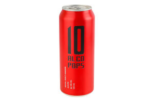 Напій зброджений 0.5л 10% газований Amore 10 Alco Pops з/б