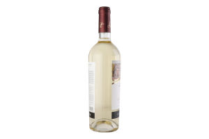 Вино 0.75л 12% біле напівсолодке Chardonnay Bostavan пл