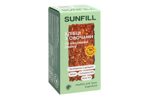 Хлібці овочеві SunFill к/у 100г