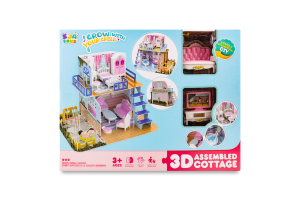 Игрушка для детей от 3лет №0588-20 3D Assembled Cottage Shantou Jinxing Plastics 1шт