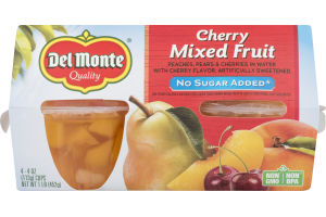 Del Monte Cherry Mixed Fruit - 4 CT