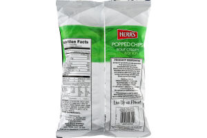 Herr's Popped Chips Sour Cream & Onion