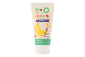 Паста зубна дитяча Biosense Banana від 3років 50мл Bioton