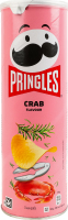 Чипсы картофельные со вкусом краба Pringles тубус 165г